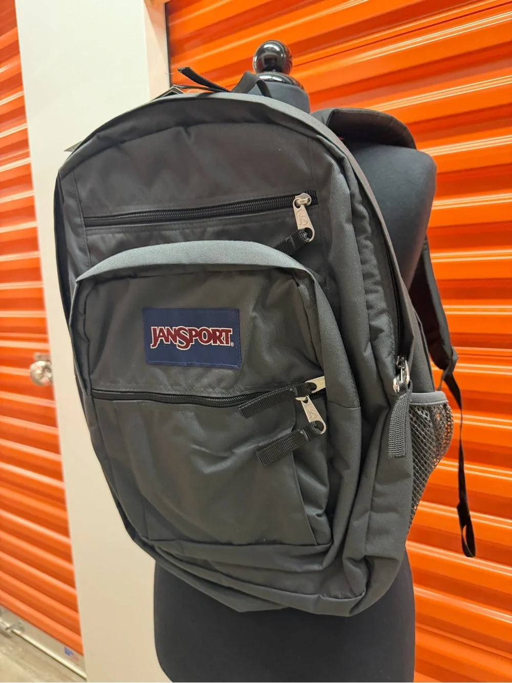 NWT Jansport Big Student Backpack - Forge Grey
